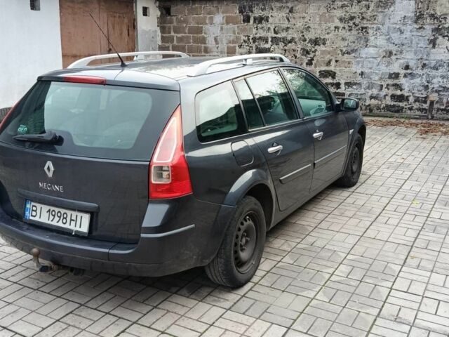 Серый Рено Меган, объемом двигателя 1.6 л и пробегом 400 тыс. км за 3500 $, фото 1 на Automoto.ua