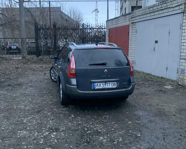 Серый Рено Меган, объемом двигателя 1.6 л и пробегом 230 тыс. км за 6000 $, фото 7 на Automoto.ua