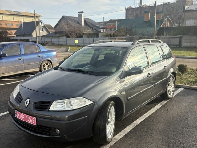 Серый Рено Меган, объемом двигателя 1.6 л и пробегом 215 тыс. км за 5400 $, фото 6 на Automoto.ua