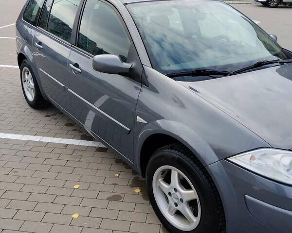 Рено Меган 2007 в Сумах на Automoto.ua Серый Рено Меган, объемом двигателя 1.6 л и пробегом 208 тыс. км за 5400 $, фото 6 на Automoto.ua