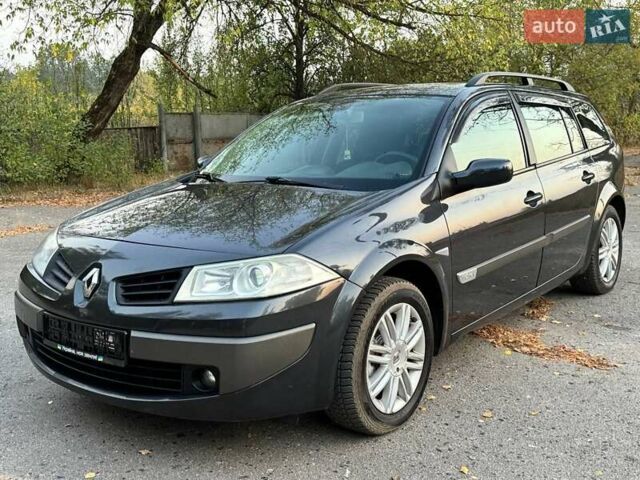 Серый Рено Меган, объемом двигателя 1.6 л и пробегом 190 тыс. км за 5650 $, фото 2 на Automoto.ua