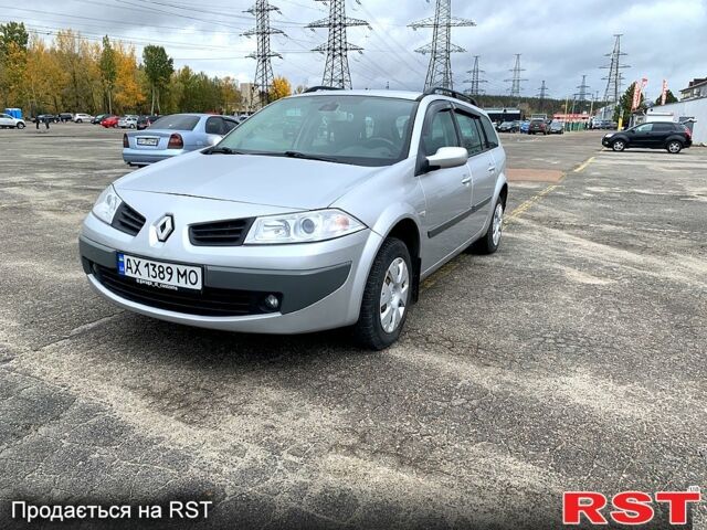 Серый Рено Меган, объемом двигателя 1.6 л и пробегом 297 тыс. км за 5350 $, фото 3 на Automoto.ua