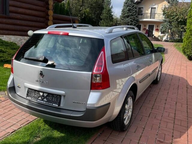 Серый Рено Меган, объемом двигателя 1.6 л и пробегом 107 тыс. км за 5550 $, фото 3 на Automoto.ua