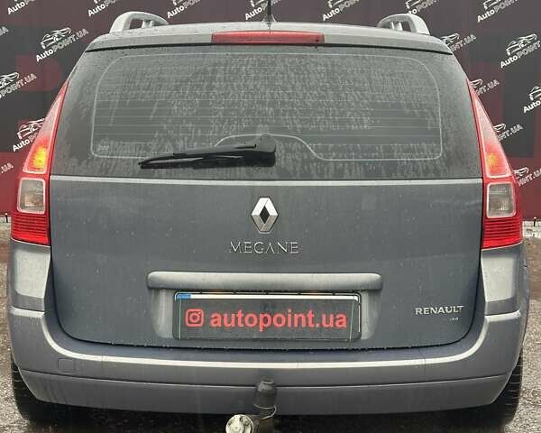 Серый Рено Меган, объемом двигателя 1.6 л и пробегом 248 тыс. км за 5500 $, фото 8 на Automoto.ua