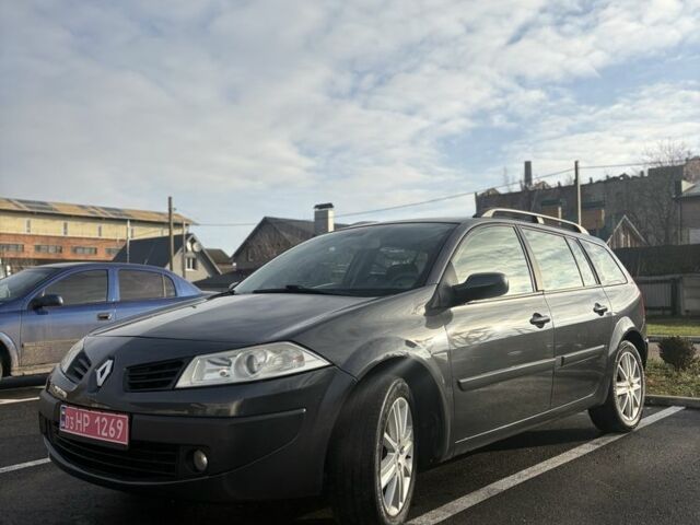 Серый Рено Меган, объемом двигателя 1.6 л и пробегом 215 тыс. км за 5400 $, фото 7 на Automoto.ua