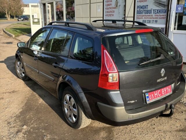 Серый Рено Меган, объемом двигателя 1.6 л и пробегом 240 тыс. км за 5700 $, фото 3 на Automoto.ua