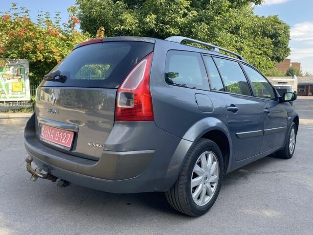 Сірий Рено Меган, об'ємом двигуна 1.6 л та пробігом 196 тис. км за 5150 $, фото 7 на Automoto.ua