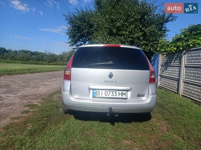 Серый Рено Меган, объемом двигателя 1.6 л и пробегом 204 тыс. км за 5000 $, фото 6 на Automoto.ua