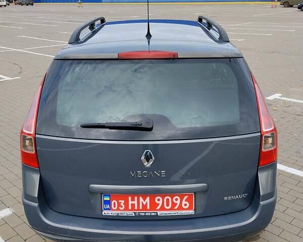 Рено Меган 2007 в Сумах на Automoto.ua Серый Рено Меган, объемом двигателя 1.6 л и пробегом 208 тыс. км за 5400 $, фото 5 на Automoto.ua