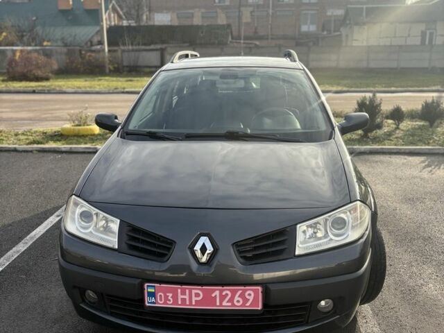 Серый Рено Меган, объемом двигателя 1.6 л и пробегом 215 тыс. км за 5400 $, фото 5 на Automoto.ua