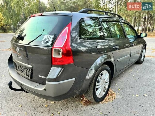 Серый Рено Меган, объемом двигателя 1.6 л и пробегом 190 тыс. км за 5650 $, фото 26 на Automoto.ua