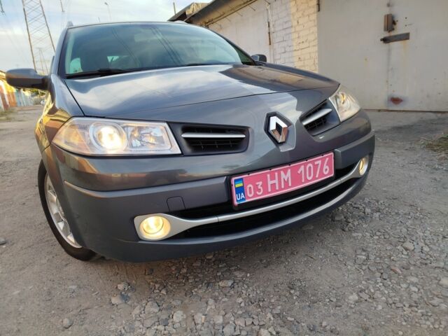Сірий Рено Меган, об'ємом двигуна 1.6 л та пробігом 223 тис. км за 6200 $, фото 5 на Automoto.ua