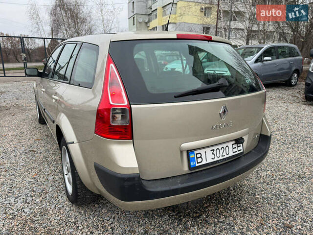 Серый Рено Меган, объемом двигателя 1.6 л и пробегом 236 тыс. км за 5200 $, фото 11 на Automoto.ua