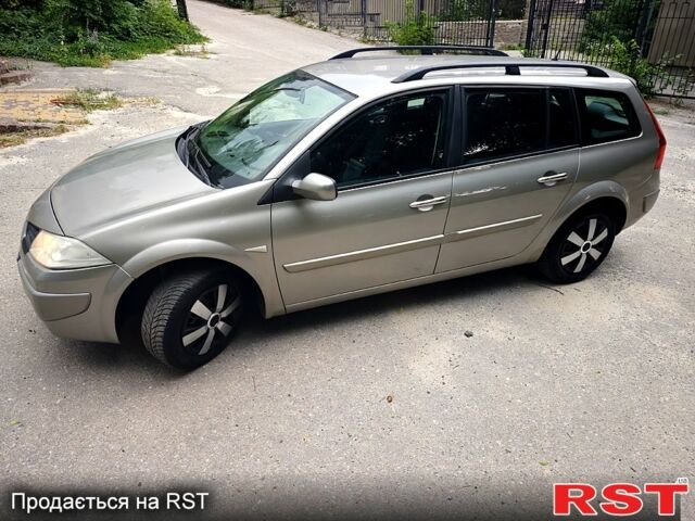 Серый Рено Меган, объемом двигателя 1.6 л и пробегом 185 тыс. км за 5650 $, фото 5 на Automoto.ua