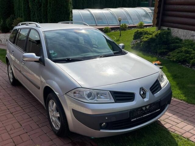 Серый Рено Меган, объемом двигателя 1.6 л и пробегом 107 тыс. км за 5550 $, фото 1 на Automoto.ua