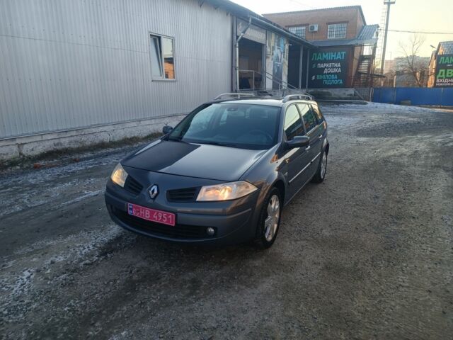 Серый Рено Меган, объемом двигателя 2 л и пробегом 195 тыс. км за 6100 $, фото 1 на Automoto.ua