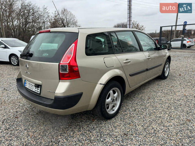 Серый Рено Меган, объемом двигателя 1.6 л и пробегом 236 тыс. км за 5200 $, фото 8 на Automoto.ua