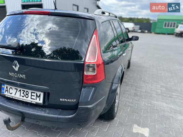 Серый Рено Меган, объемом двигателя 1.6 л и пробегом 217 тыс. км за 4750 $, фото 48 на Automoto.ua