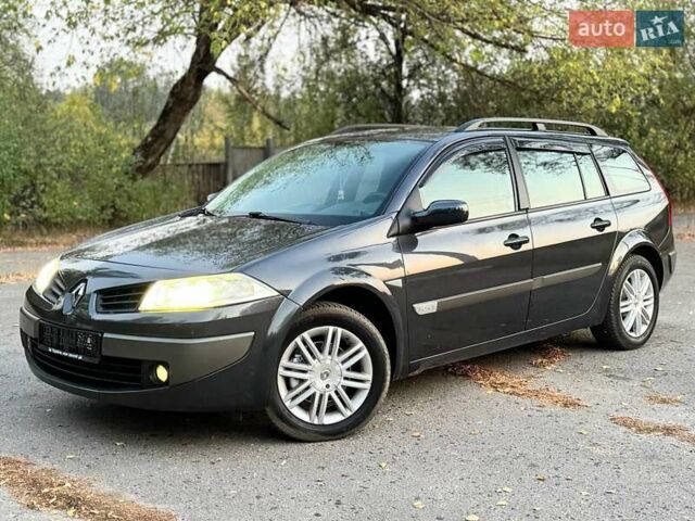 Серый Рено Меган, объемом двигателя 1.6 л и пробегом 190 тыс. км за 5650 $, фото 8 на Automoto.ua