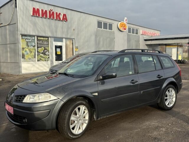 Серый Рено Меган, объемом двигателя 1.6 л и пробегом 215 тыс. км за 5400 $, фото 9 на Automoto.ua