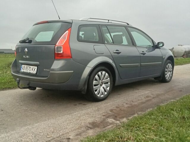 Сірий Рено Меган, об'ємом двигуна 2 л та пробігом 222 тис. км за 5500 $, фото 1 на Automoto.ua