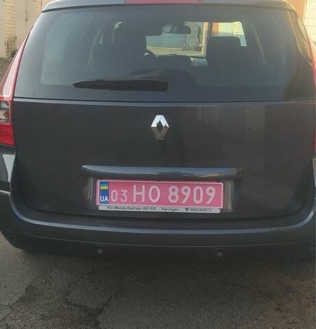Сірий Рено Меган, об'ємом двигуна 1.6 л та пробігом 210 тис. км за 6150 $, фото 3 на Automoto.ua