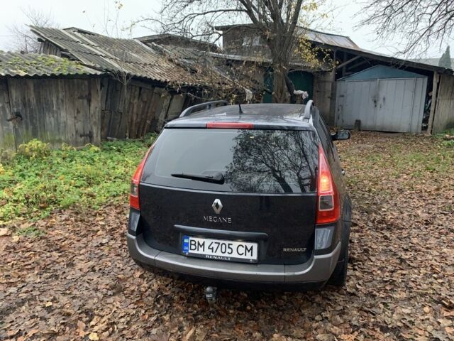 Серый Рено Меган, объемом двигателя 1.5 л и пробегом 345 тыс. км за 5300 $, фото 2 на Automoto.ua