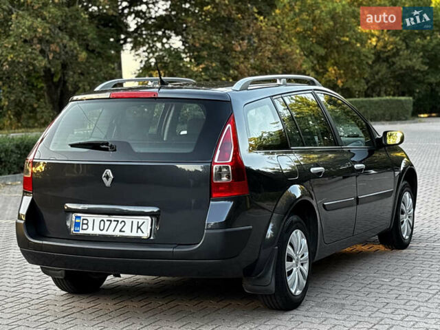 Серый Рено Меган, объемом двигателя 1.6 л и пробегом 245 тыс. км за 5550 $, фото 7 на Automoto.ua