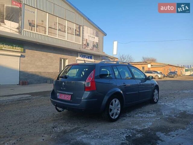 Серый Рено Меган, объемом двигателя 2 л и пробегом 191 тыс. км за 5750 $, фото 4 на Automoto.ua