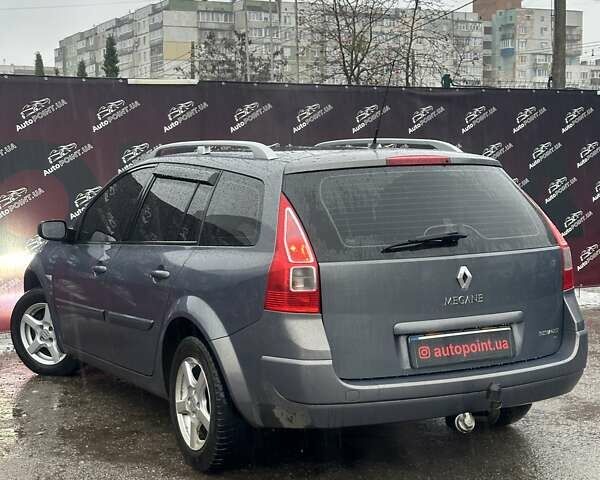 Серый Рено Меган, объемом двигателя 1.6 л и пробегом 248 тыс. км за 5500 $, фото 7 на Automoto.ua