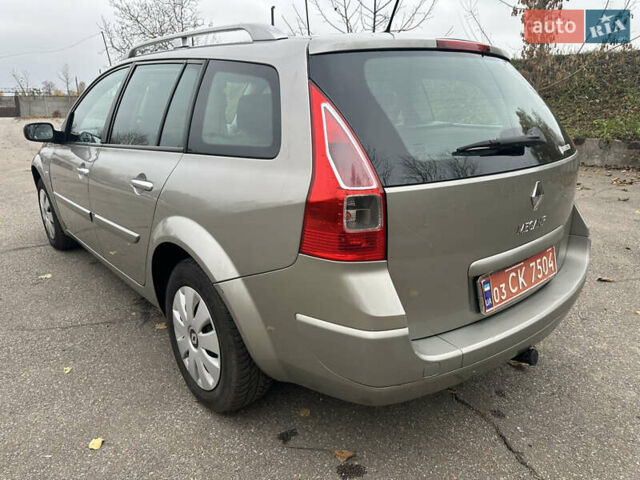 Серый Рено Меган, объемом двигателя 1.6 л и пробегом 179 тыс. км за 5300 $, фото 11 на Automoto.ua