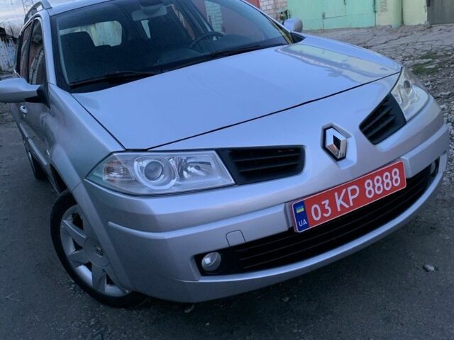 Сірий Рено Меган, об'ємом двигуна 2 л та пробігом 162 тис. км за 6299 $, фото 1 на Automoto.ua