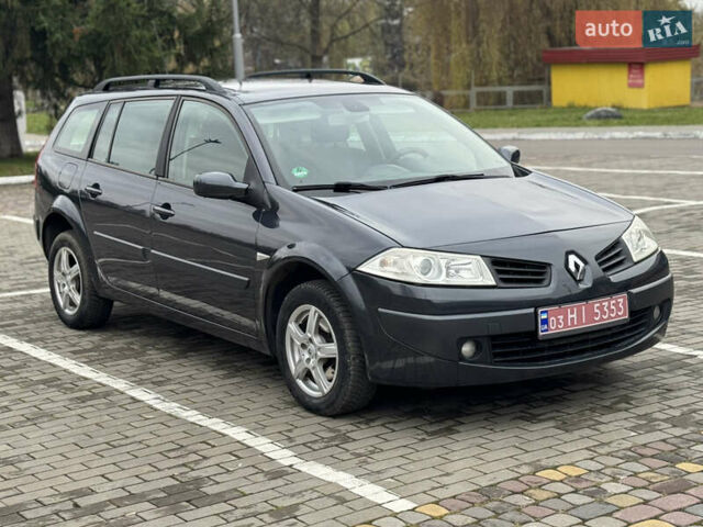 Серый Рено Меган, объемом двигателя 1.6 л и пробегом 193 тыс. км за 5000 $, фото 2 на Automoto.ua