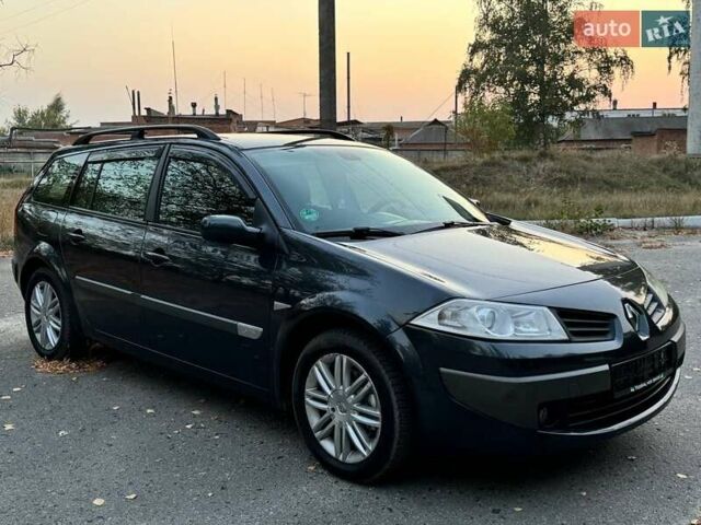 Серый Рено Меган, объемом двигателя 1.6 л и пробегом 190 тыс. км за 5650 $, фото 1 на Automoto.ua