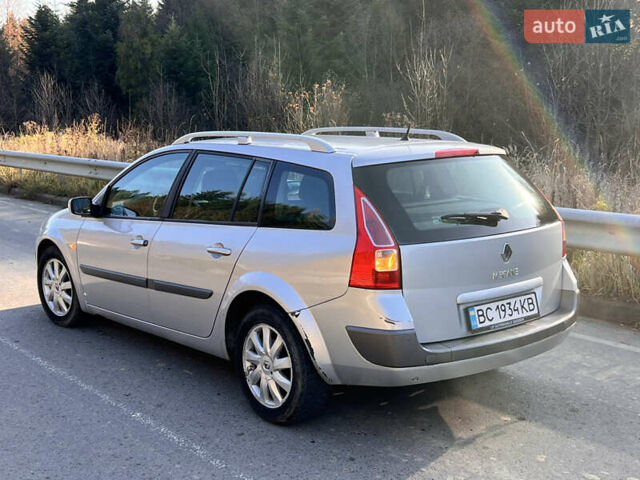 Серый Рено Меган, объемом двигателя 1.9 л и пробегом 375 тыс. км за 3400 $, фото 6 на Automoto.ua