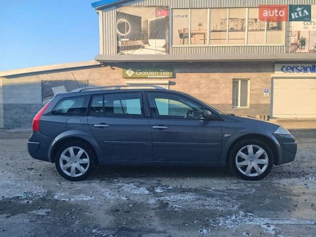 Серый Рено Меган, объемом двигателя 2 л и пробегом 191 тыс. км за 5750 $, фото 8 на Automoto.ua