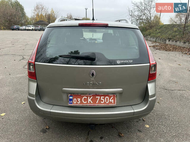 Серый Рено Меган, объемом двигателя 1.6 л и пробегом 179 тыс. км за 5300 $, фото 10 на Automoto.ua