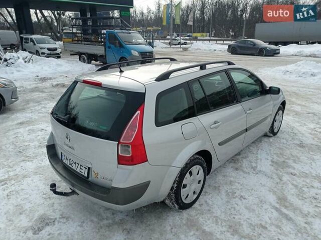 Серый Рено Меган, объемом двигателя 1.6 л и пробегом 230 тыс. км за 4799 $, фото 3 на Automoto.ua