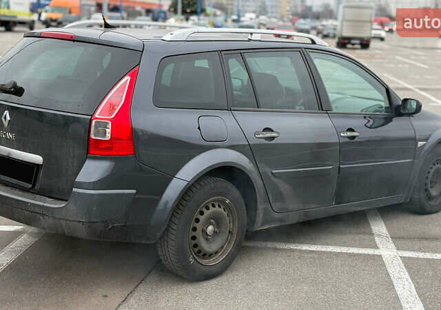 Серый Рено Меган, объемом двигателя 1.9 л и пробегом 342 тыс. км за 2100 $, фото 4 на Automoto.ua