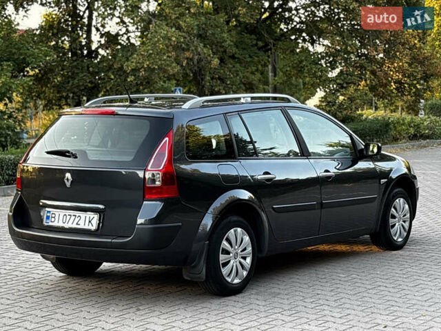 Серый Рено Меган, объемом двигателя 1.6 л и пробегом 245 тыс. км за 5550 $, фото 8 на Automoto.ua