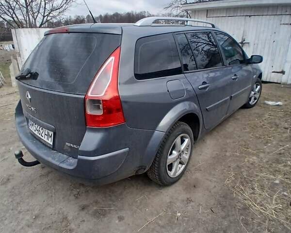 Сірий Рено Меган, об'ємом двигуна 1.46 л та пробігом 285 тис. км за 5200 $, фото 4 на Automoto.ua