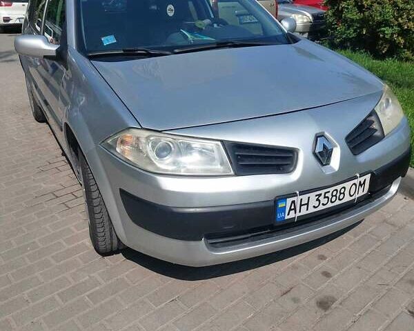 Сірий Рено Меган, об'ємом двигуна 1.6 л та пробігом 190 тис. км за 4800 $, фото 1 на Automoto.ua