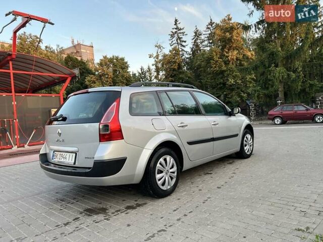 Серый Рено Меган, объемом двигателя 1.6 л и пробегом 190 тыс. км за 4700 $, фото 3 на Automoto.ua