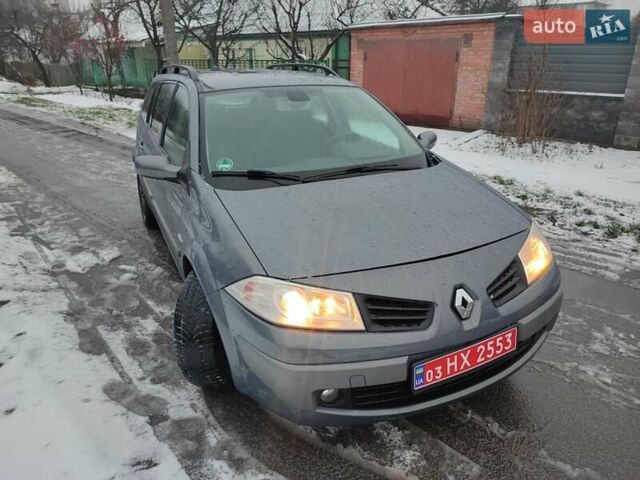 Сірий Рено Меган, об'ємом двигуна 1.6 л та пробігом 197 тис. км за 5700 $, фото 3 на Automoto.ua