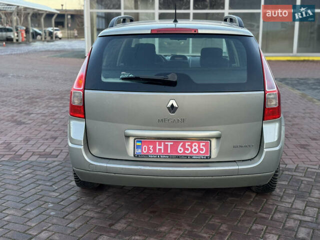 Сірий Рено Меган, об'ємом двигуна 1.6 л та пробігом 240 тис. км за 4950 $, фото 13 на Automoto.ua