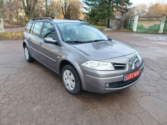 Серый Рено Меган, объемом двигателя 1.6 л и пробегом 185 тыс. км за 5600 $, фото 3 на Automoto.ua