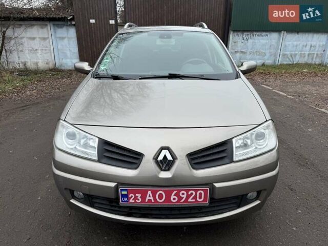 Сірий Рено Меган, об'ємом двигуна 1.6 л та пробігом 213 тис. км за 5890 $, фото 1 на Automoto.ua