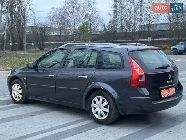 Сірий Рено Меган, об'ємом двигуна 1.6 л та пробігом 193 тис. км за 5999 $, фото 12 на Automoto.ua