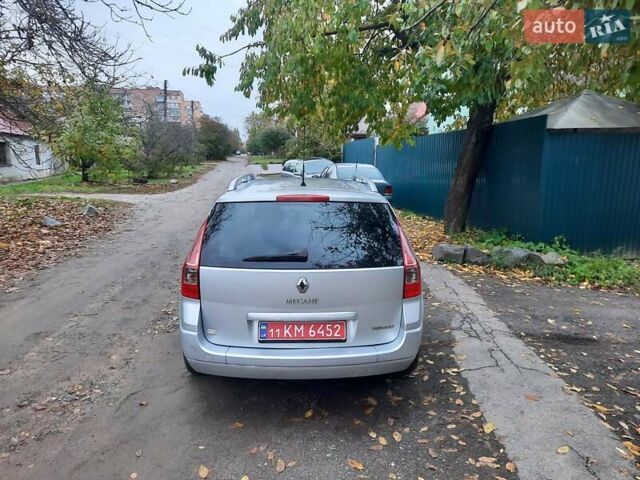 Серый Рено Меган, объемом двигателя 1.6 л и пробегом 224 тыс. км за 5850 $, фото 47 на Automoto.ua