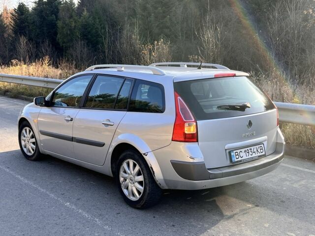 Серый Рено Меган, объемом двигателя 1.9 л и пробегом 350 тыс. км за 3600 $, фото 5 на Automoto.ua